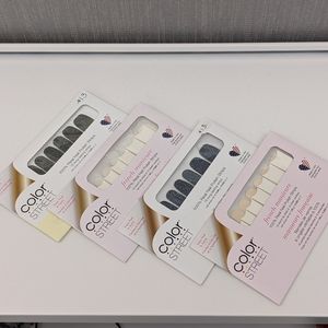 4 Color Street Nail Color Strips